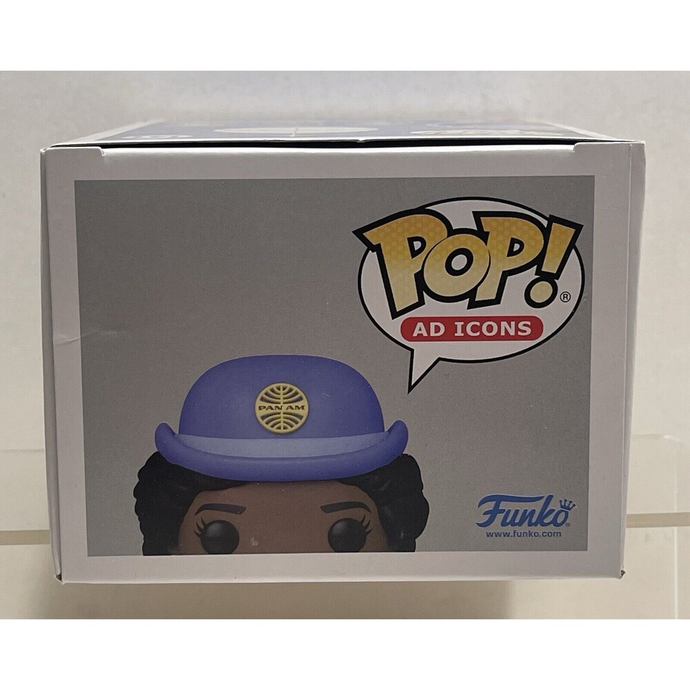 Funko POP! Pan Am Stewardess With Blue Bag Vinyl Figure #141 Brand New in Box - Picture 6 of 7